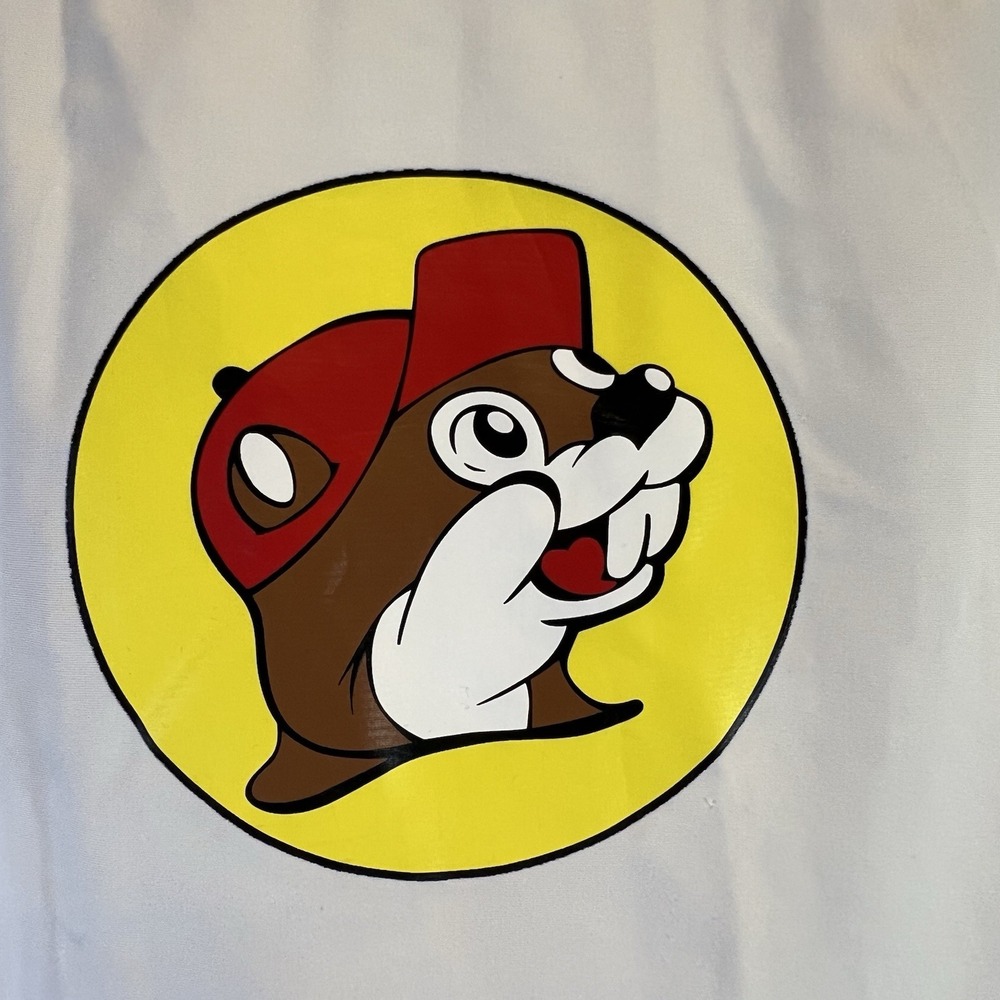 BUC-EE'S Rash Guard Shirt Youth L Swim Short Sleeve Sun Surf Shirt Large Blue YL - Picture 2 of 5
